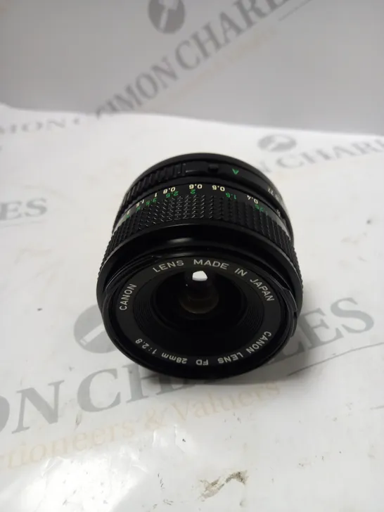 CANON LENS FD 28MM 1:2.8 