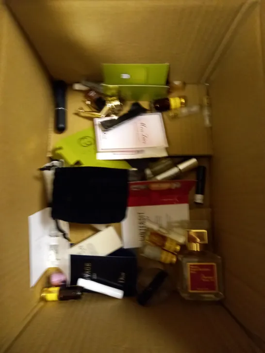 BOX OF APPROXIMATELY 15 OUD'S AND 1 BOTTLE OF BACCARAT ROUGE 540