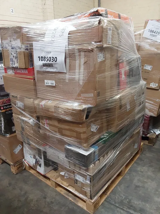 PALLET OF APPROXIMATELY 33 UNPROCESSED RAW RETURN HOUSEHOLD AND ELECTRICAL GOODS TO INCLUDE;