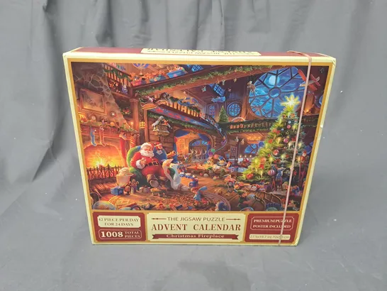 THE JIGSAW PUZZLE - ADVENT CALENDAR - CHRISTMAS FIREPLACE