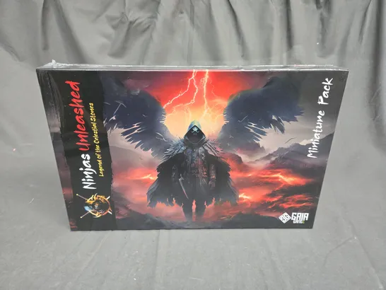 BOXED AND SEALED NINJAS UNLEASHED - LEGEND OF THE CELESTIAL STONES - MINIATURE PACK