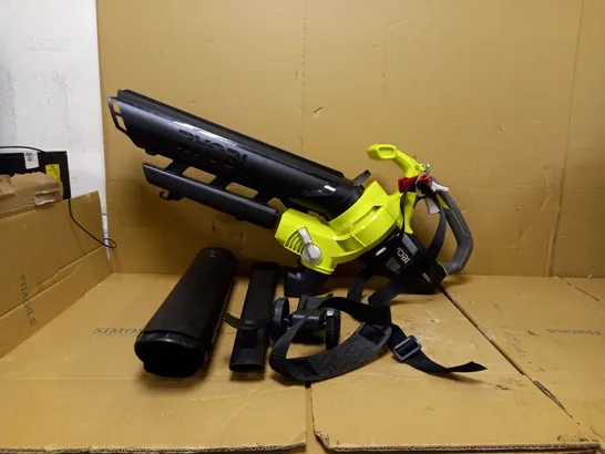 RYOBI 3000W ELECTRIC BLOWER VACUUM