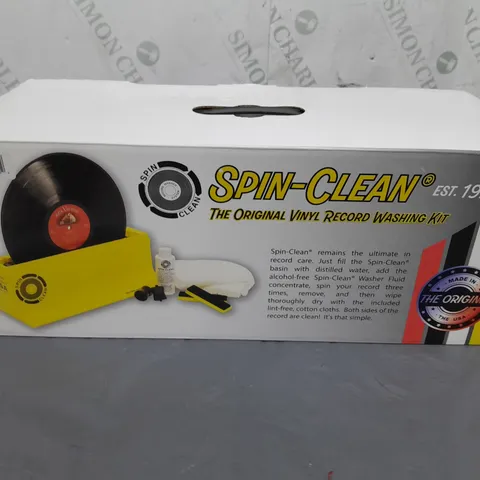 BOXED SPIN-CLEAN ORIGINAL VINYL RECORD WASHING KIT