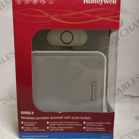 HONEYWELL SERIES 9 WIRELESS PORTABLE DOORBELL WITH PUSH BUTTON DC915N