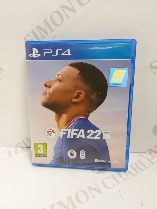 FIFA 22 ON PS4 