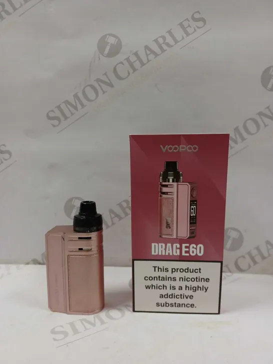 VOOPOO DRAG E60 VAPE IN PINK 