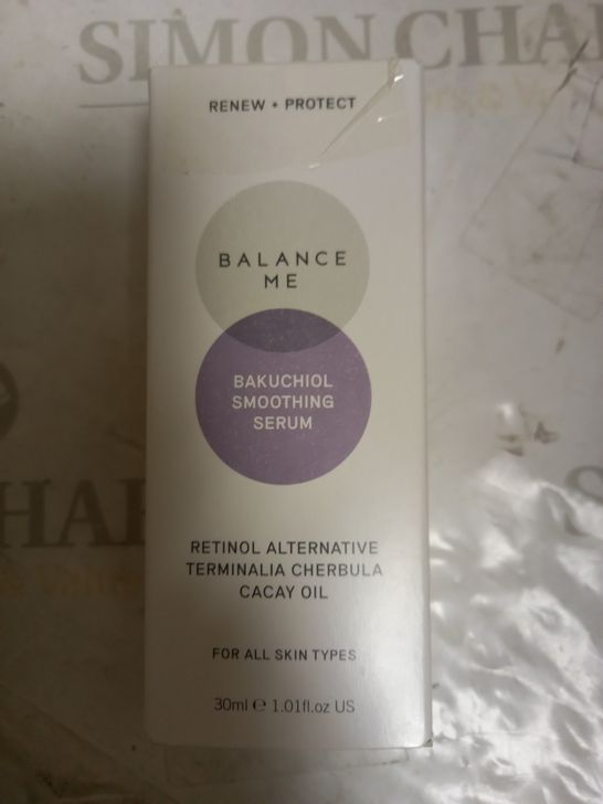 BALANCE ME - BAKUCHIOL SMOOTHING SERUM - RETINOL ALTERNATIVE - 30 ML