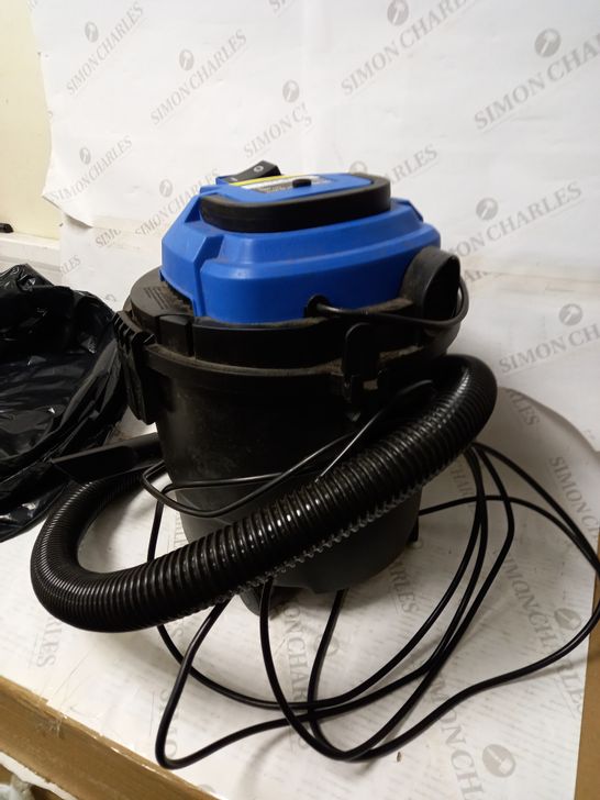 DRAPER 90107 230V 1250W 15L WET AND DRY VACUUM CLEANER