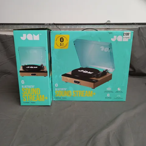 JAM X2 SOUND SYSTEM+ BLUETOOTH TURNTABLES