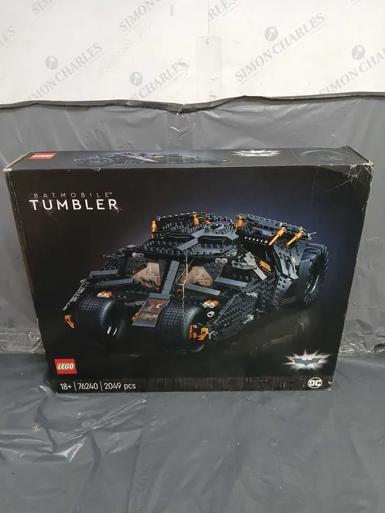 BOXED LEGO 76240 BATMAN THE DARK KNIGHT TRILOGY BATMOBILE TUMBLER 76240 RRP £229.99