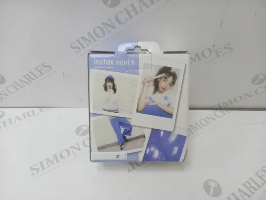 BRAND NEW BOXED FUJIFILM INSTAX MINI 9 INSTANT CAMERA - BLUE