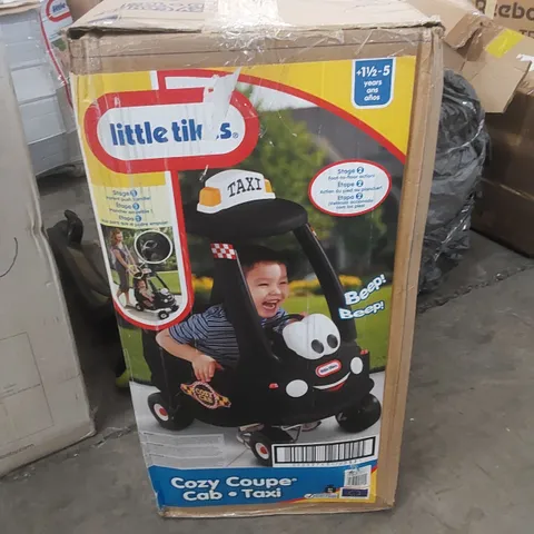 BOXED LITTLE TIKES COZY COUPE CAB/TAXI