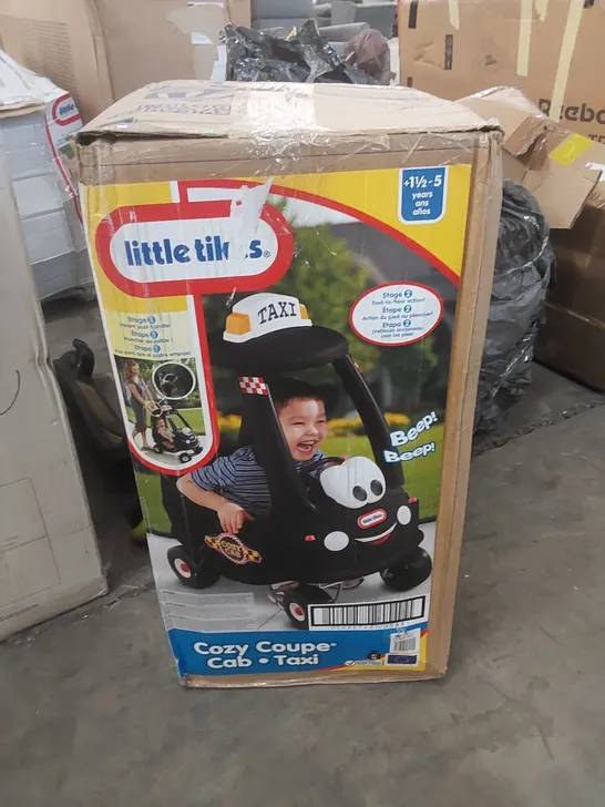 BOXED LITTLE TIKES COZY COUPE CAB/TAXI