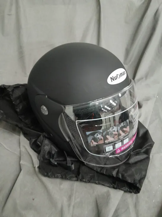 NUOMAN HELMET SIZE UNKNOW IN BLACK 