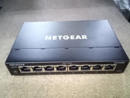 BOXED NETGEAR 8 PORT GIGABIT ETHERNET SMART MANAGED PLUS SWITCH