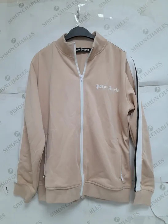 PALM ANGELS SMALL NUDE/WHITE PALM ANGELS JACKET 