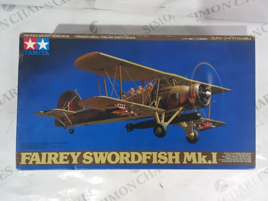 TAMIYA 1/48 SCALE FAIREY SWORDFISH MK.I AIRCRAFT MODEL KIT