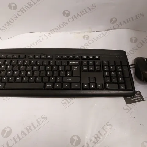 WIRELESS KEYBOARD AND MOUSE COMBO