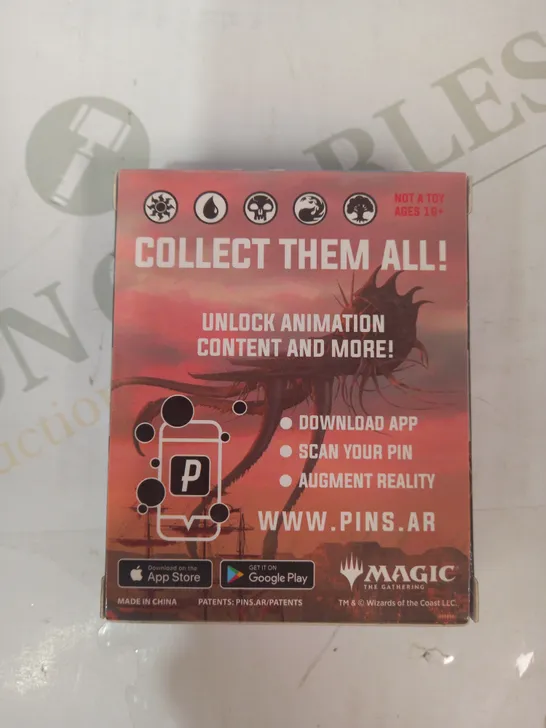 PINFINITY MAGIC THE GATHERING COMMANDER LEGENDS LIMITED EDITION AR-ENHANCED PIN (002)