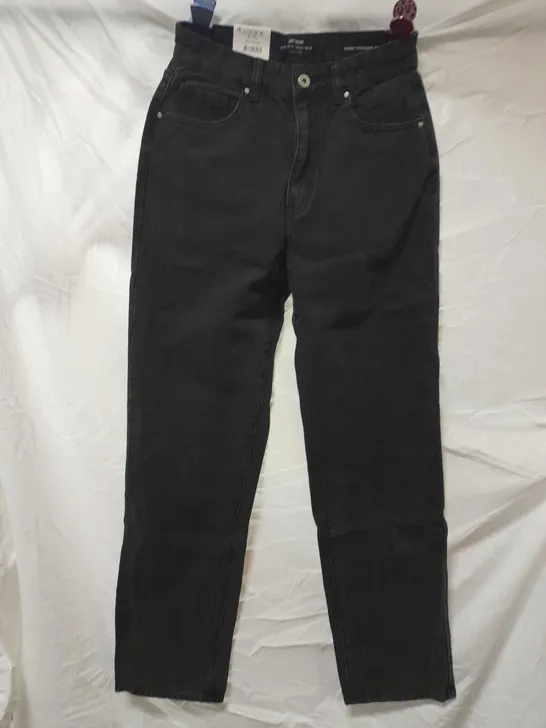 APPROX 16 BRAND NEW COTTON;ON BAGGY STRAIGHT JEAN, MIDNIGHT BLACK, SIZE 6