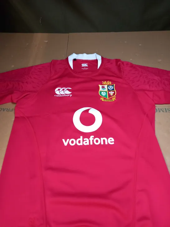 CANTERBURY MENS BRITISH AND IRISH LIONS RUGBY JERSEY SIZE L