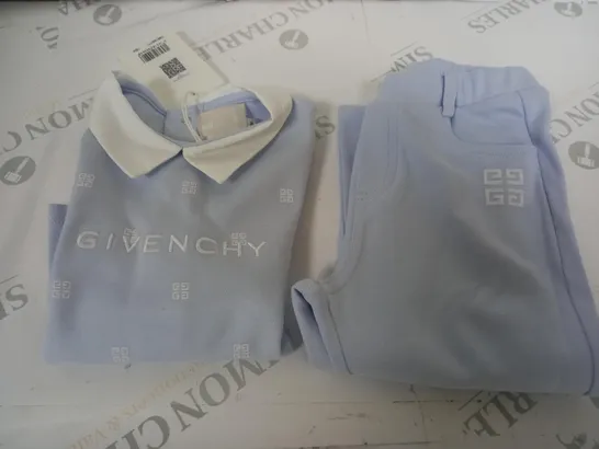 GIVENCHY TRACKSUIT IN LIGHT BLUE - 18 MONTHS