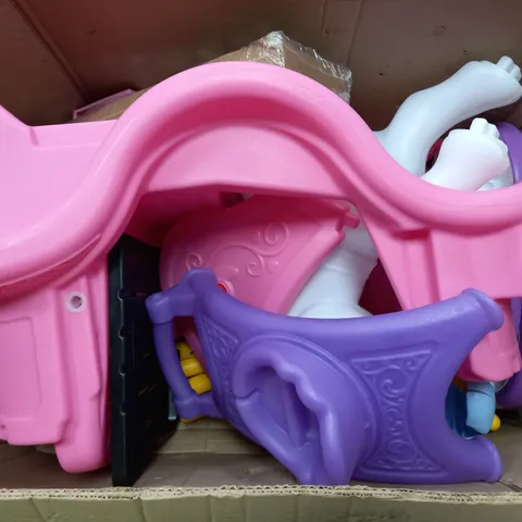 BOXED LITTLE TIKES PRINCESS COSY HORSE CHARIOT 