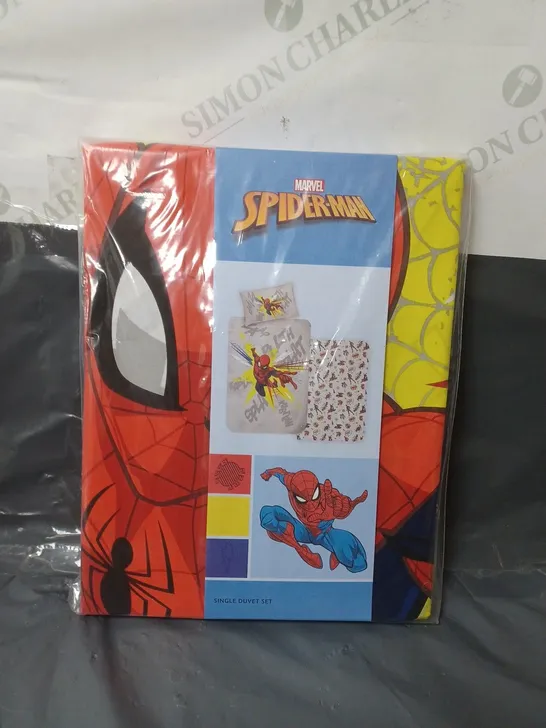 SEALED SPIDERMAN SINGLE DUVET SET