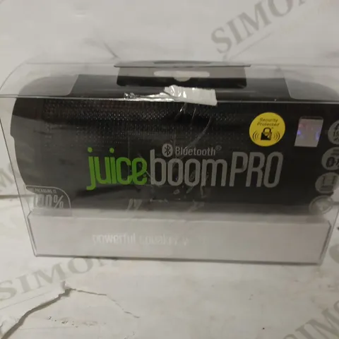 JUICEBOOMPRO PORTABLE BLUETOOTH SPEAKER 