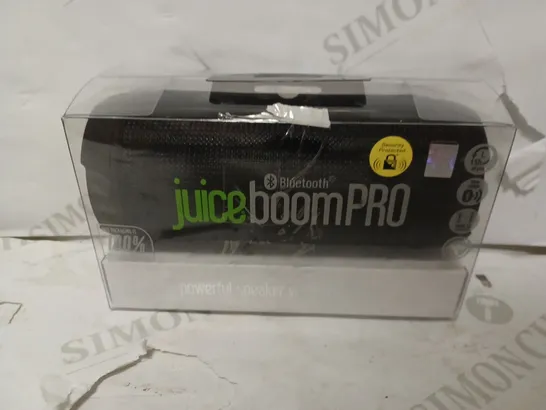 JUICEBOOMPRO PORTABLE BLUETOOTH SPEAKER 