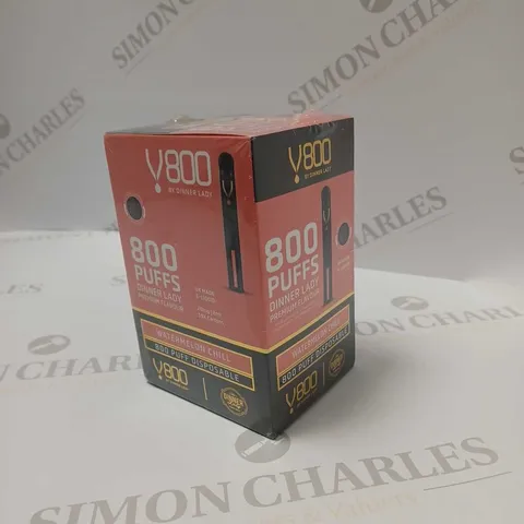 V800 DINNER LADY PREMIUM FLAVOUR WATERMELON CHILL