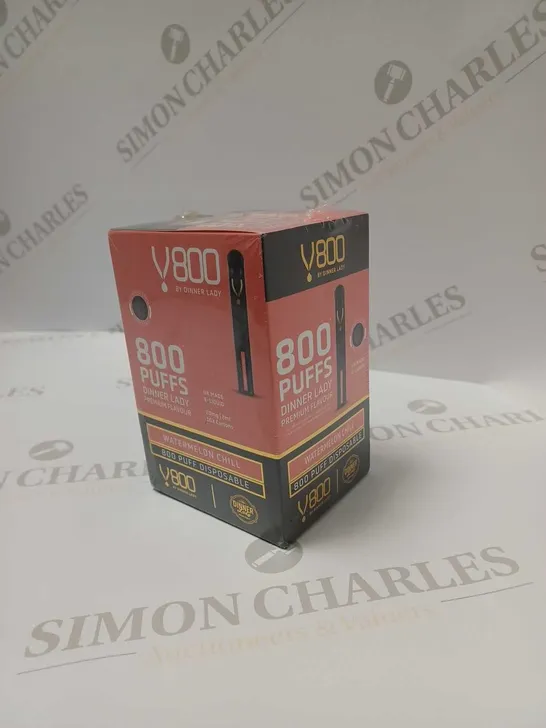 V800 DINNER LADY PREMIUM FLAVOUR WATERMELON CHILL