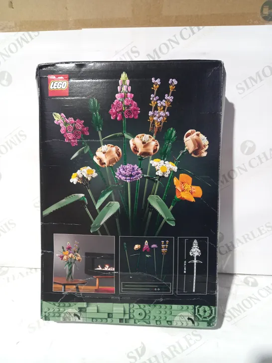 BOXED LEGO CREATOR FLOWER BOUQUET SET FOR ADULTS 10280 RRP £55