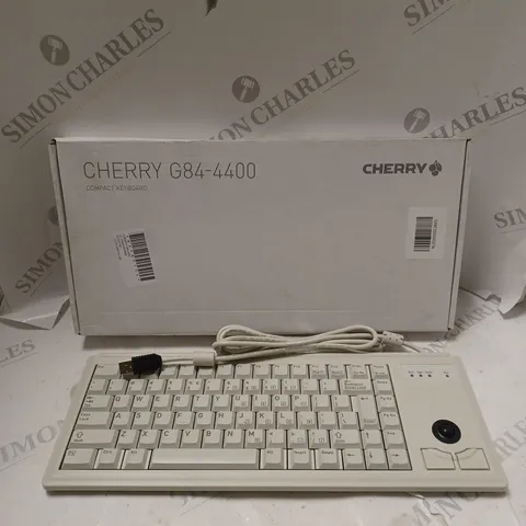 BOXED CHERRY G84-4400 COMPACT KEYBOARD 