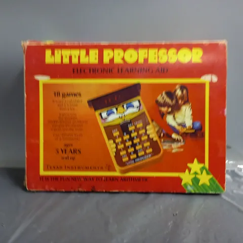 LITTLE PROFESSOR ELECTRONIC LEARING PAD