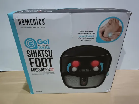 HOMEDICS SHIATSU FOOT MASSAGER WITH HEAT 