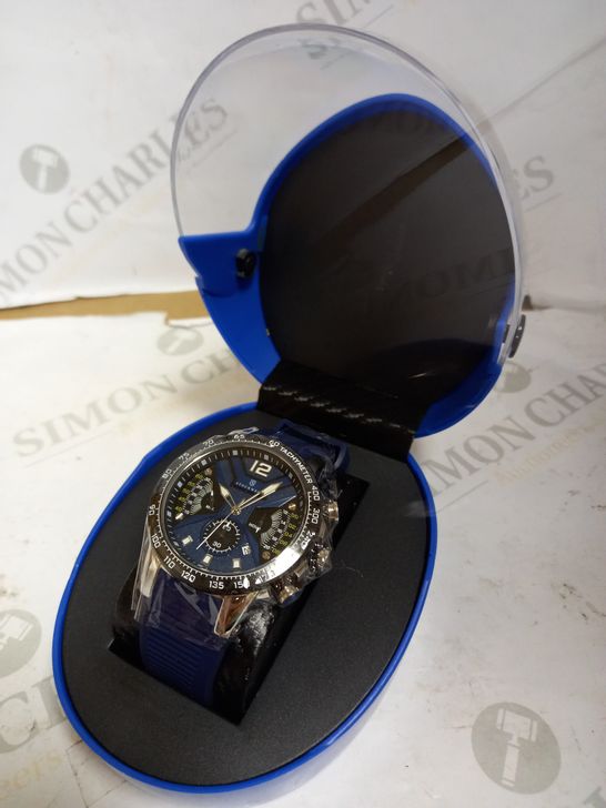 STOCKWELL CHRONOGRAPH STYLE RUBBER STRAP SPORTS WRISTWATCH  RRP £550
