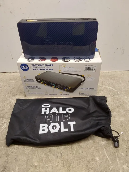 BOXED HALO BOLT AIR 58830 PORTABLE CHARGER 