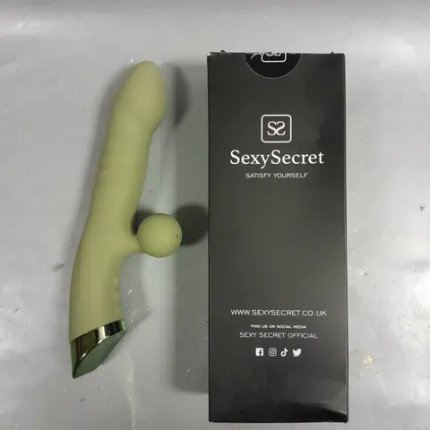 BOXED SEXY SECRET VIBRATING THRUSTING DILDO 