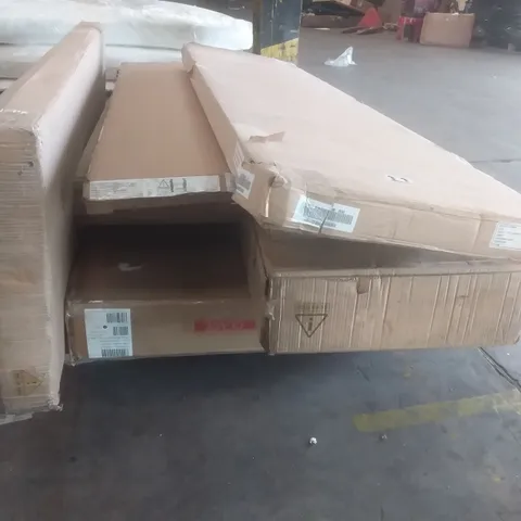 PALLET OF ASSORTED FLAT PACK FURNITURE PARTS 