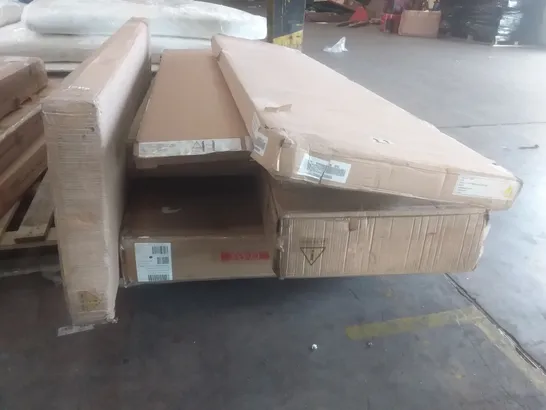 PALLET OF ASSORTED FLAT PACK FURNITURE PARTS 