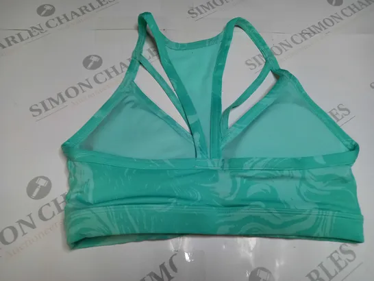 GYMSHARK SPORTS BRA TOP IN LIGHT GREEN - XS