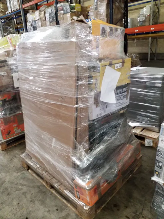 PALLET OF APPROXIMATELY 21 UNPROCESSED RAW RETURN HOUSEHOLD AND ELECTRICAL GOODS TO INCLUDE;