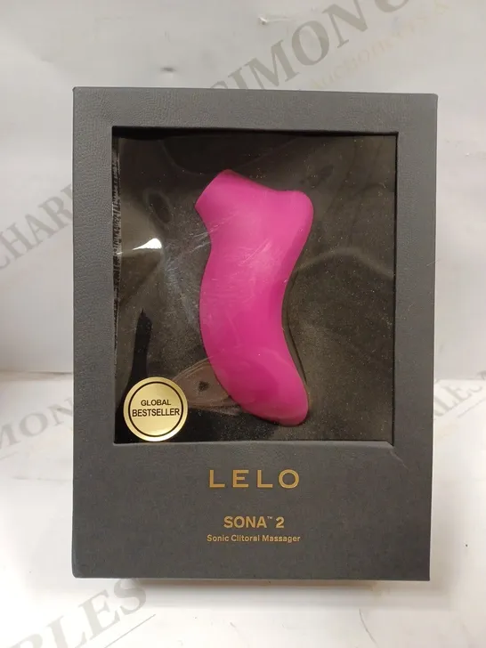 BOXED LELO SONA 2 SONIC CLITORAL MASSAGER 