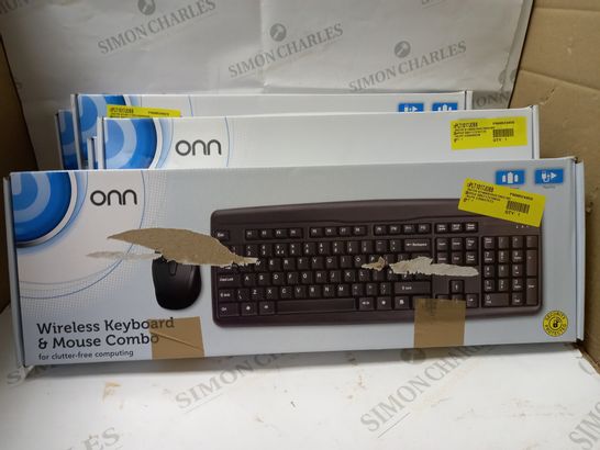 LOT OF 5 ASSORTED ONN KEYBOARDS 