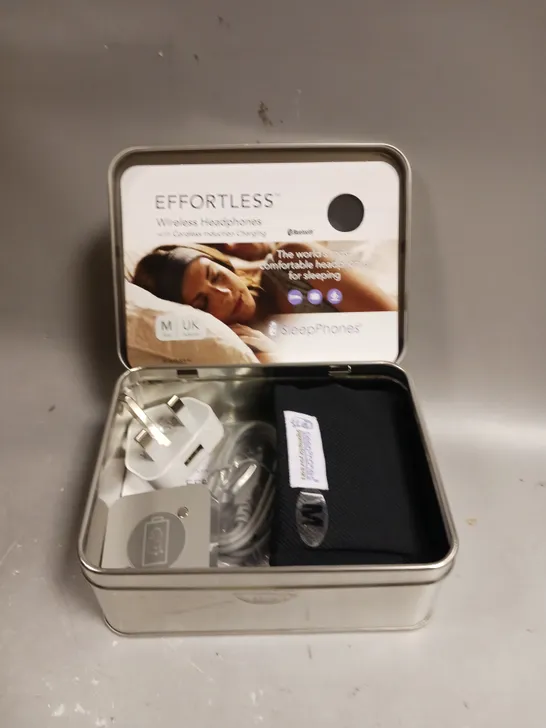 BOXED SLEEP-PHONES WIRELESS BLUETOOTH SLEEPING HEADPHONES - M