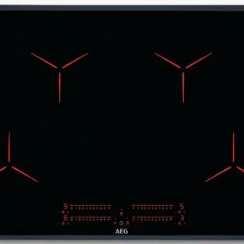 AEG MAXISENSE 80cm INDUCTION HOB, BLACK Model IPE84531FB