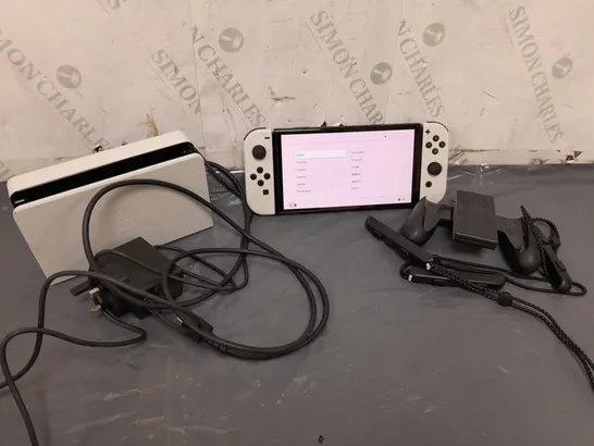 BOXED NINTENDO SWITCH OLED IN WHITE