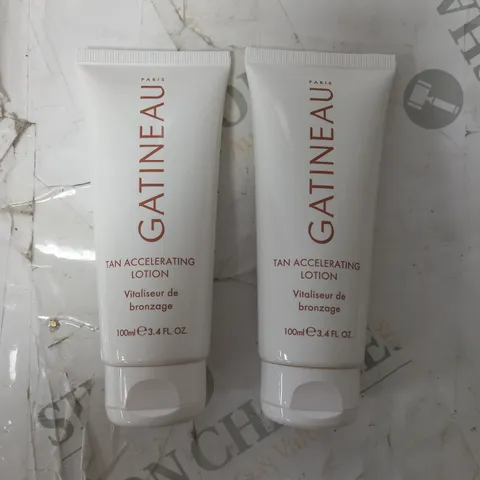 BOX OF 2 GATINEAU TAN ACCELERATING LOTION 