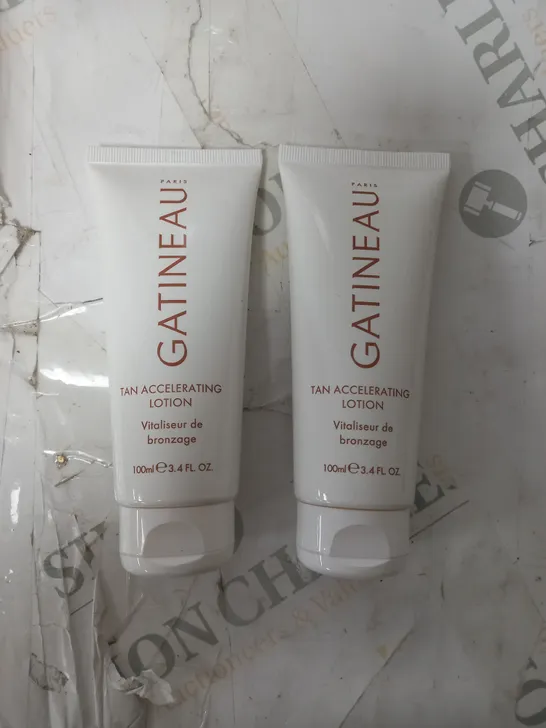 BOX OF 2 GATINEAU TAN ACCELERATING LOTION 